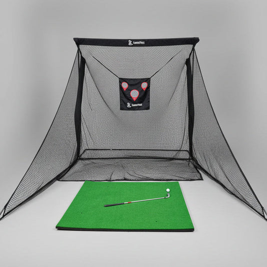 SwingFree Premium Net & Turf Bundle
