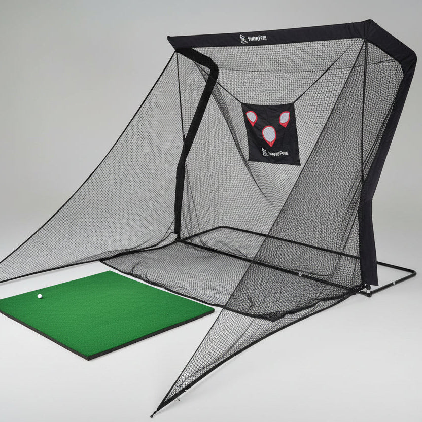 SwingFree Premium Net & Turf Bundle
